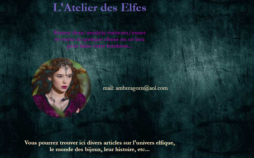 L’atelier des Elfes (jewelry designer)